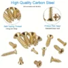 1200pcs Self-Tapping Screws Assortment Set