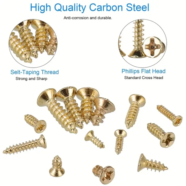 1200pcs Self-Tapping Screws Assortment Set
