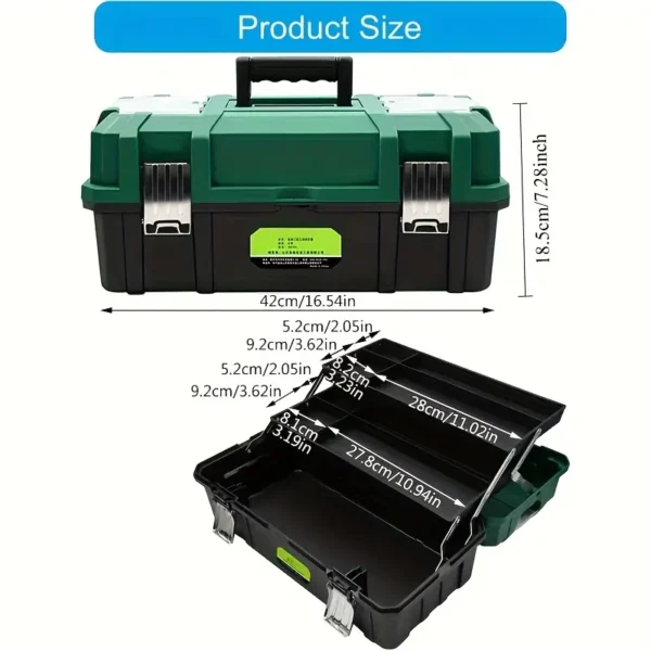 Modern Multi-Functional Plastic Tool Box
