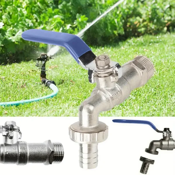 1/2" BSP Lever Garden Hose Tap