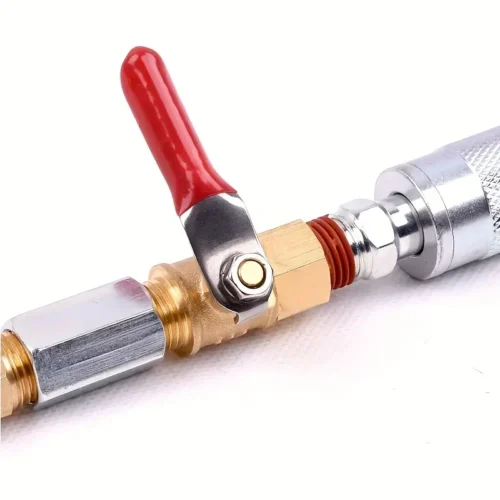 Heavy Duty Brass Ball Valve Shut Off - 1/4" NPT Male