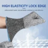 8 Pairs of 5th Level Cut-Resistant Safety Gloves