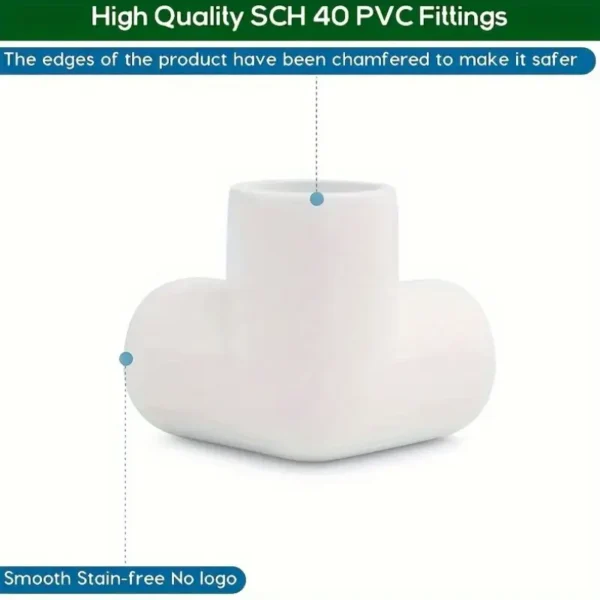 Heavy-Duty PVC Tee Fittings