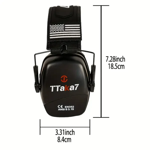 TTAKA7 Foldable Over-the-Ear Headphones