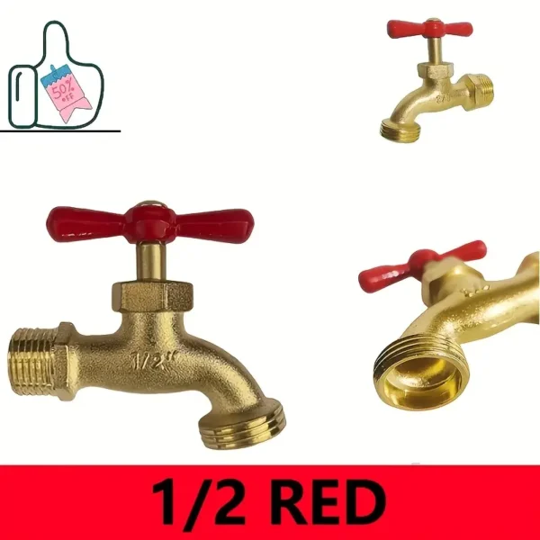 Contemporary Copper Outdoor Faucet